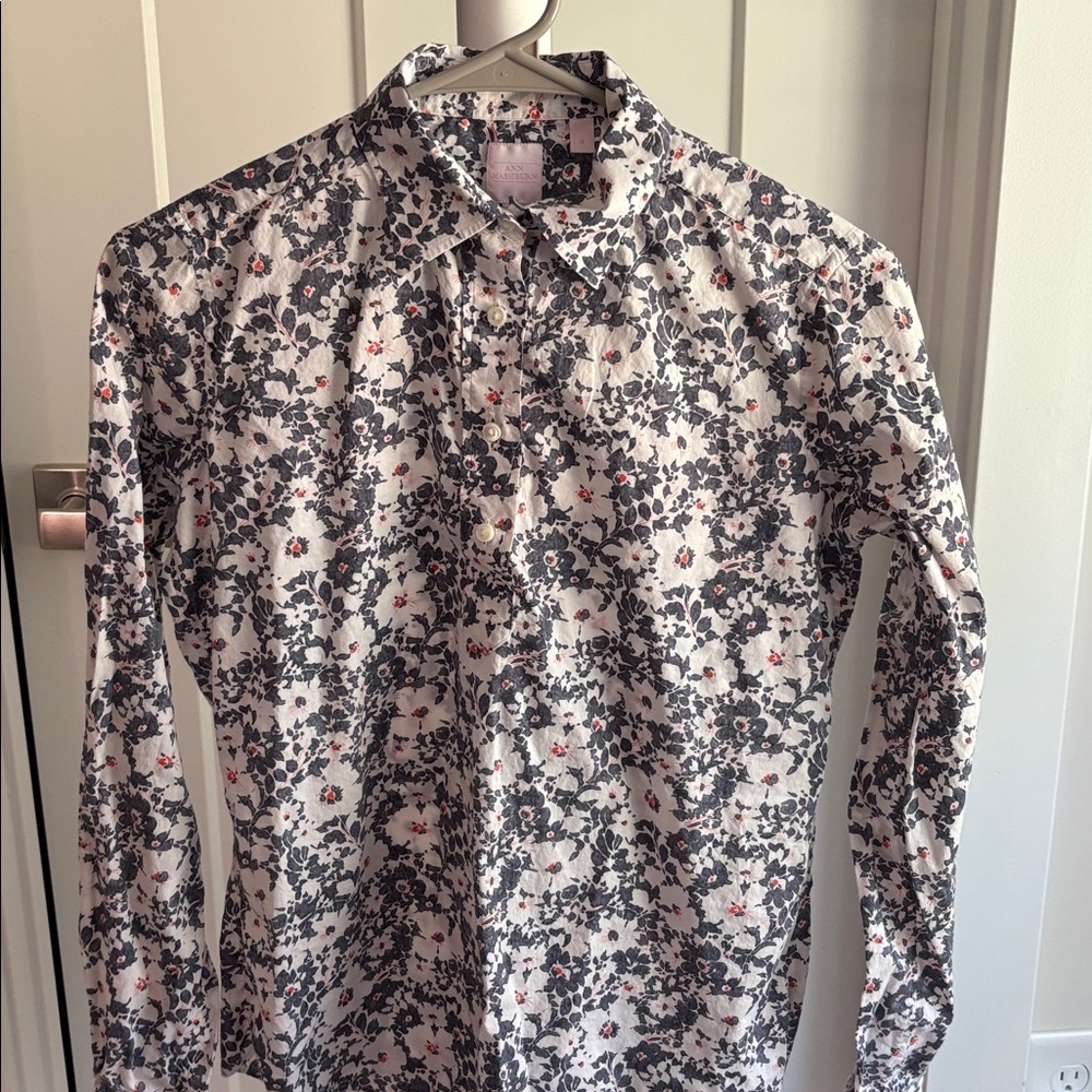 ANN MASHBURN  Floral Top - Picture 4 of 5
